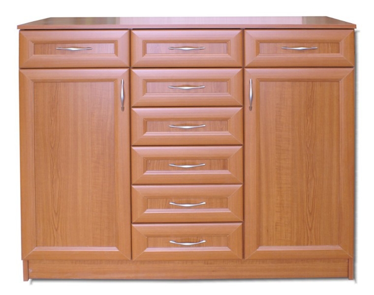 120-as MDF léces tálaló komód