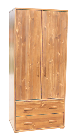 ADÉL 2A2F szekrény (fa)