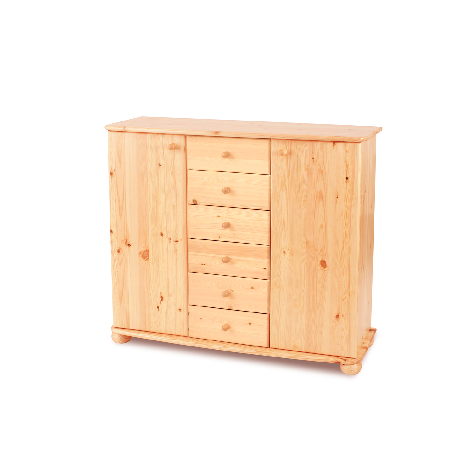 Anikó 6 fiókos 2 ajtós komód