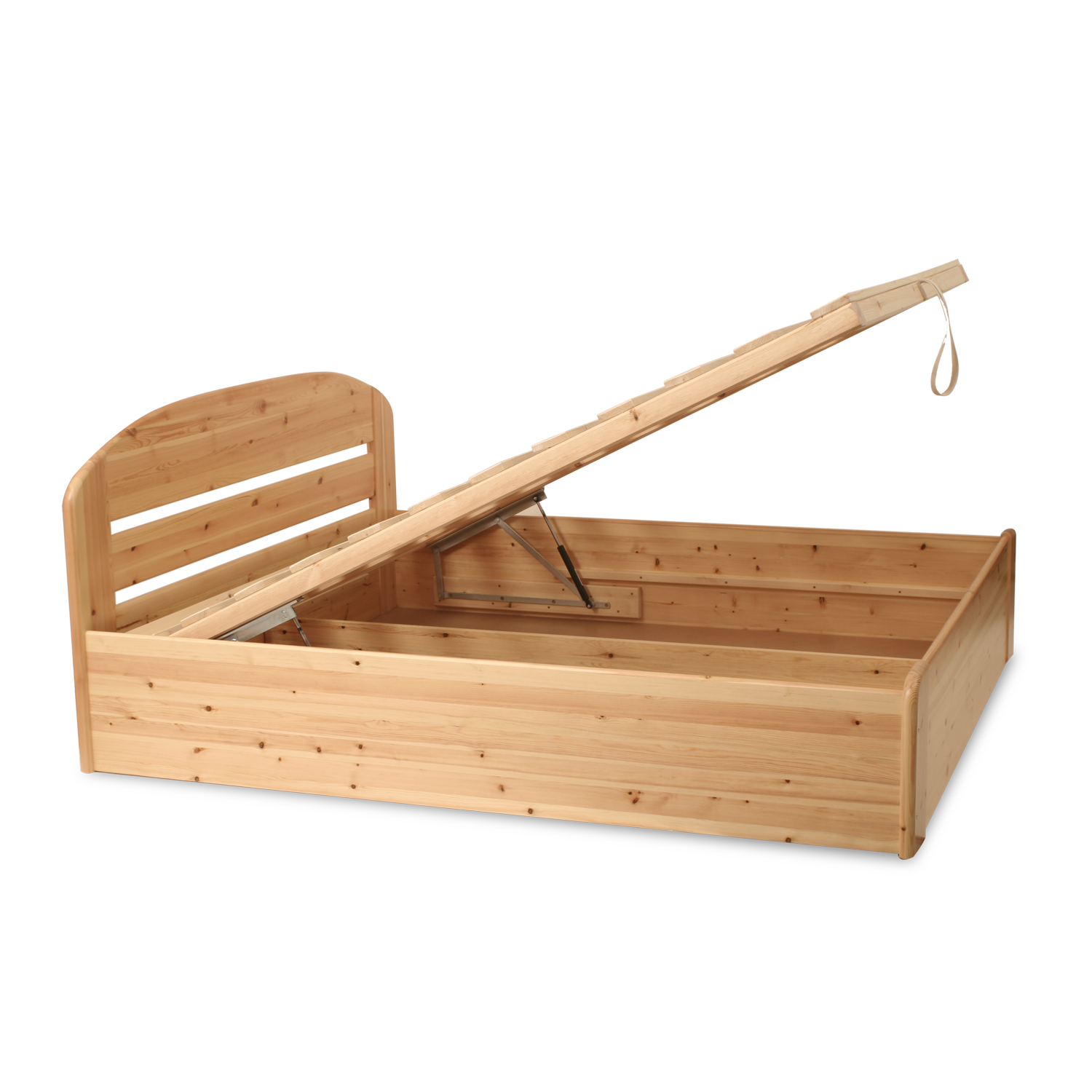 Anikó ágyneműtartós ágy - lábvégről nyílós