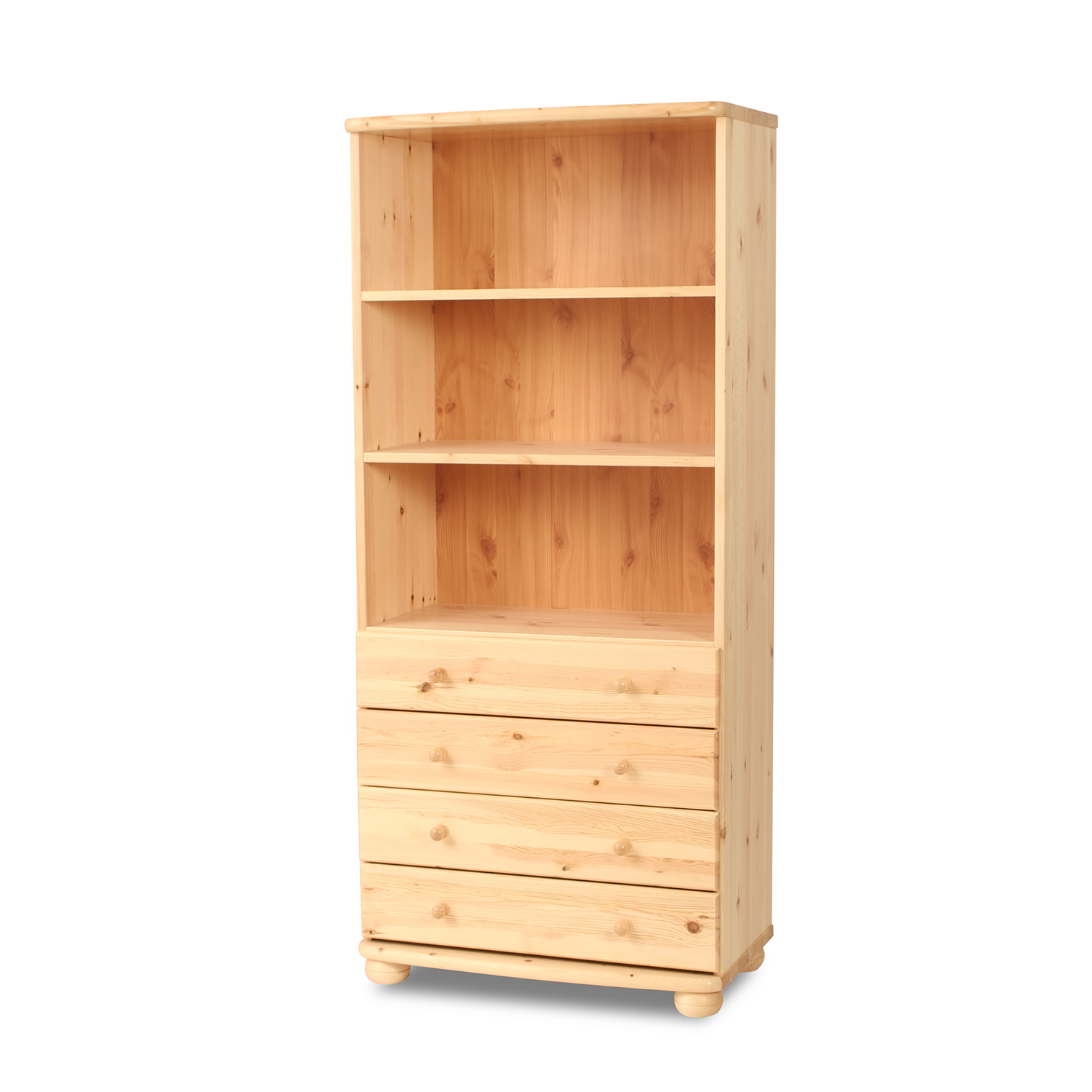 Claudia 2 ajtós nyitott polcos szekrény