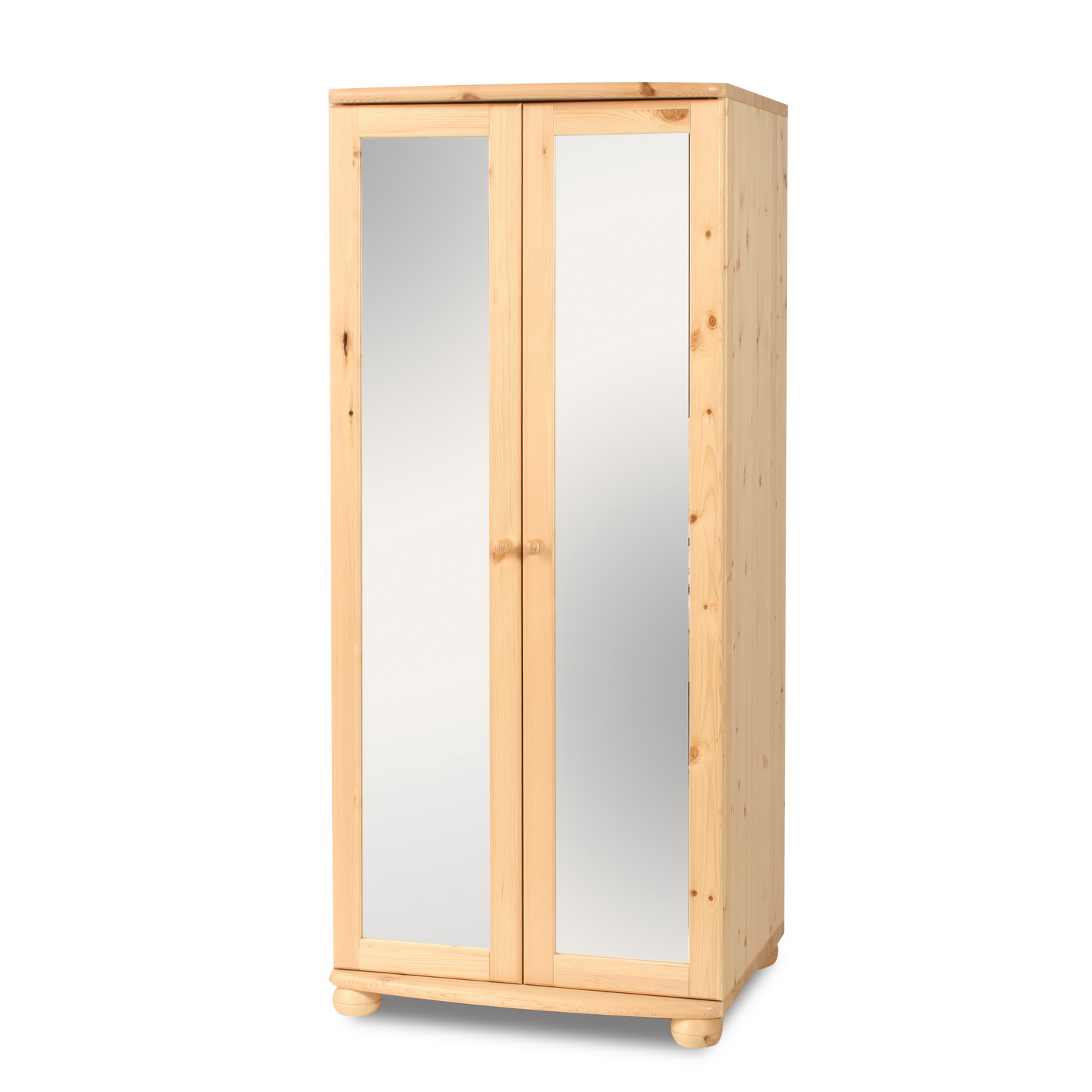 Claudia akasztós polcos tükrös nagyszekrény