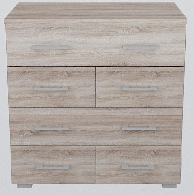 Corpus 4 fiókos komód Sonoma-Sonoma