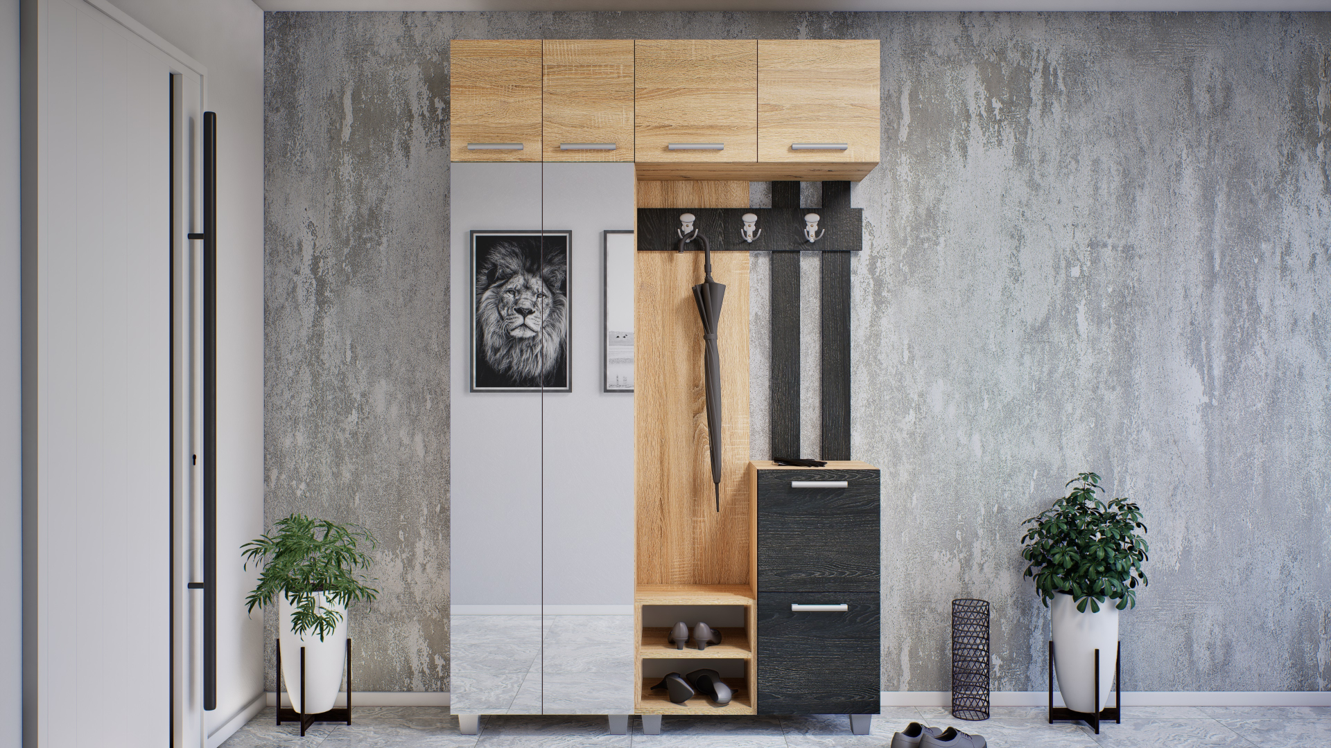 Corpus Eugénia C-5 Előszoba 140 cm