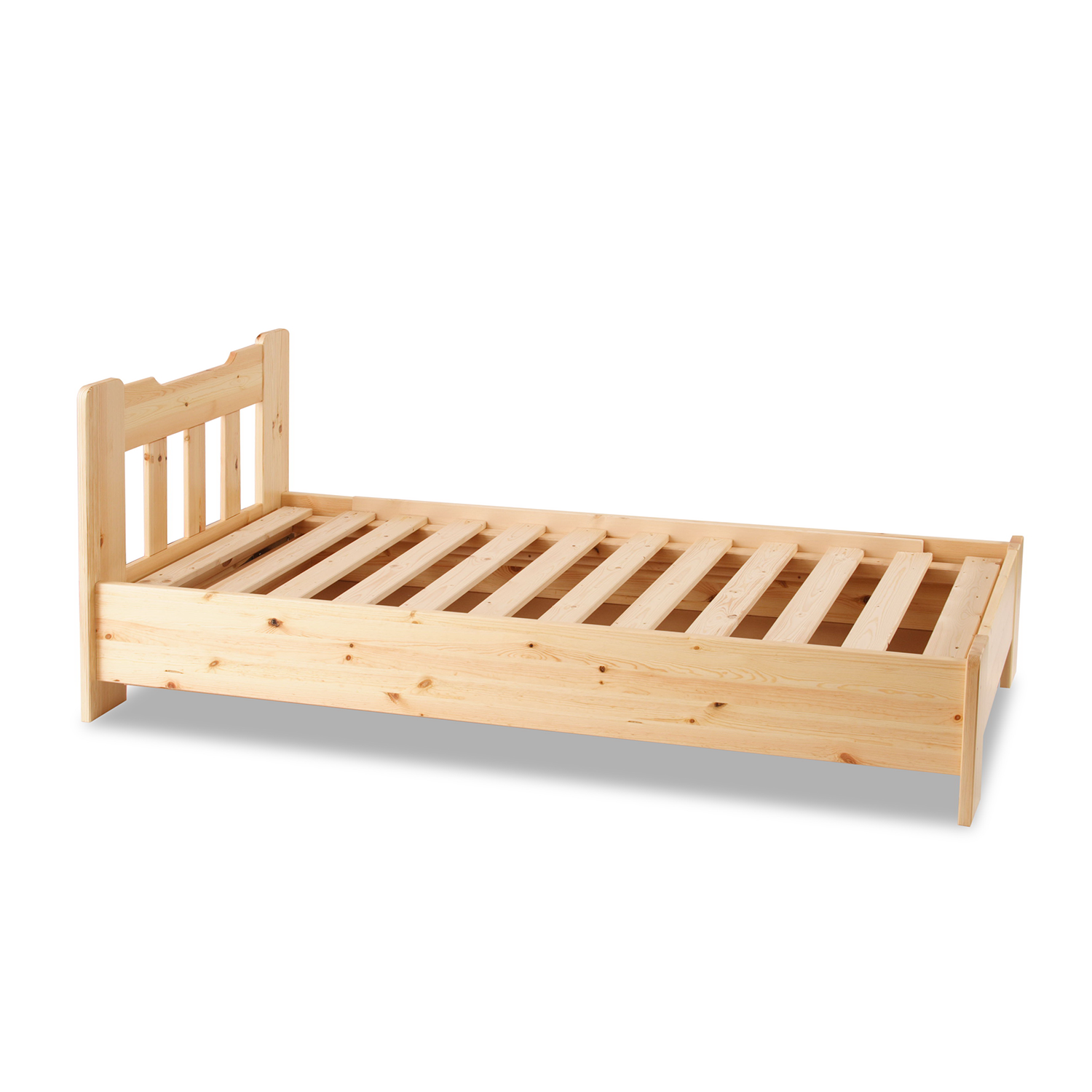 Leo ágyneműtartós ágy - lábvégről nyílós