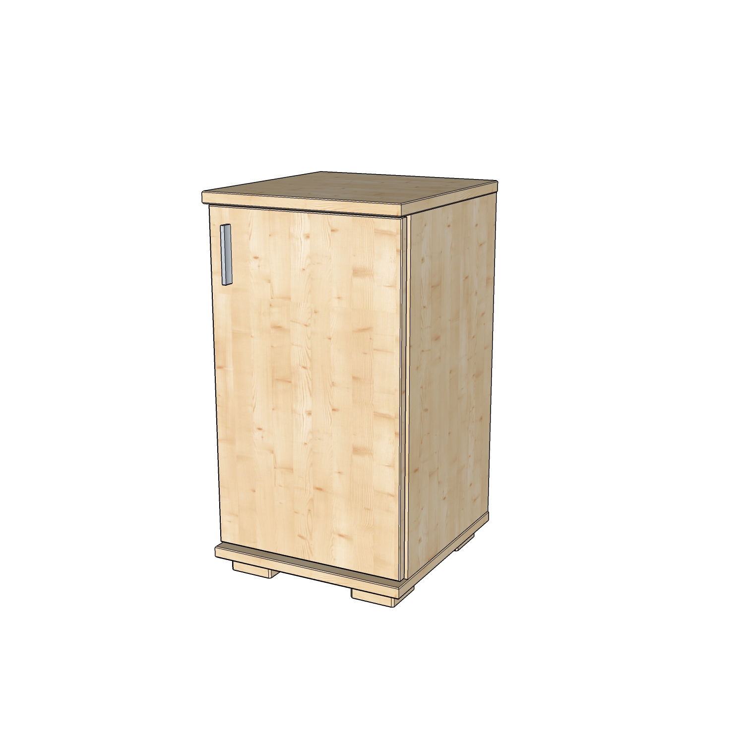 Nobis 1 ajtós keskeny komód