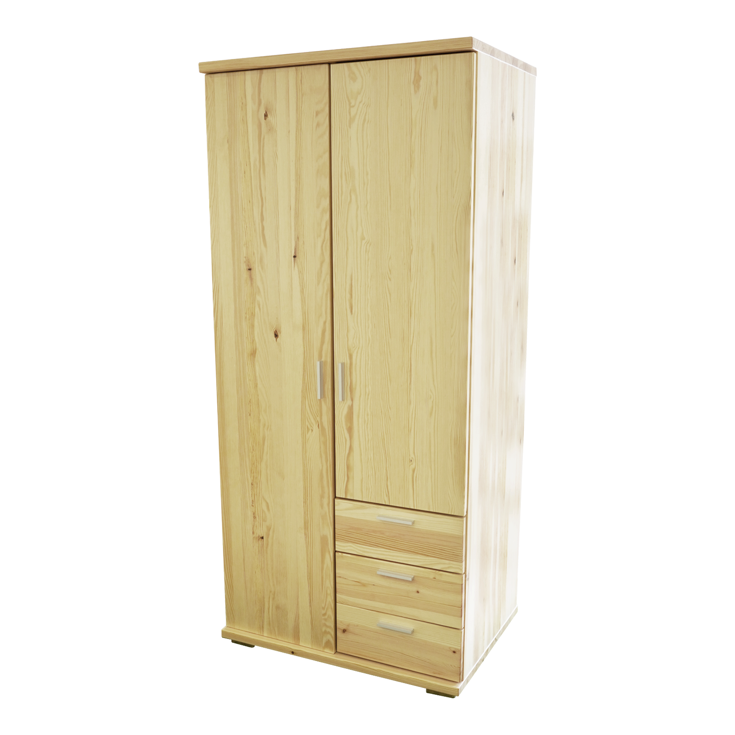 Nobis 2 ajtós 3 fiókos nagyszekrény