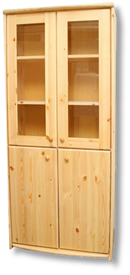 TAMÁS 4A vitrines szekrény