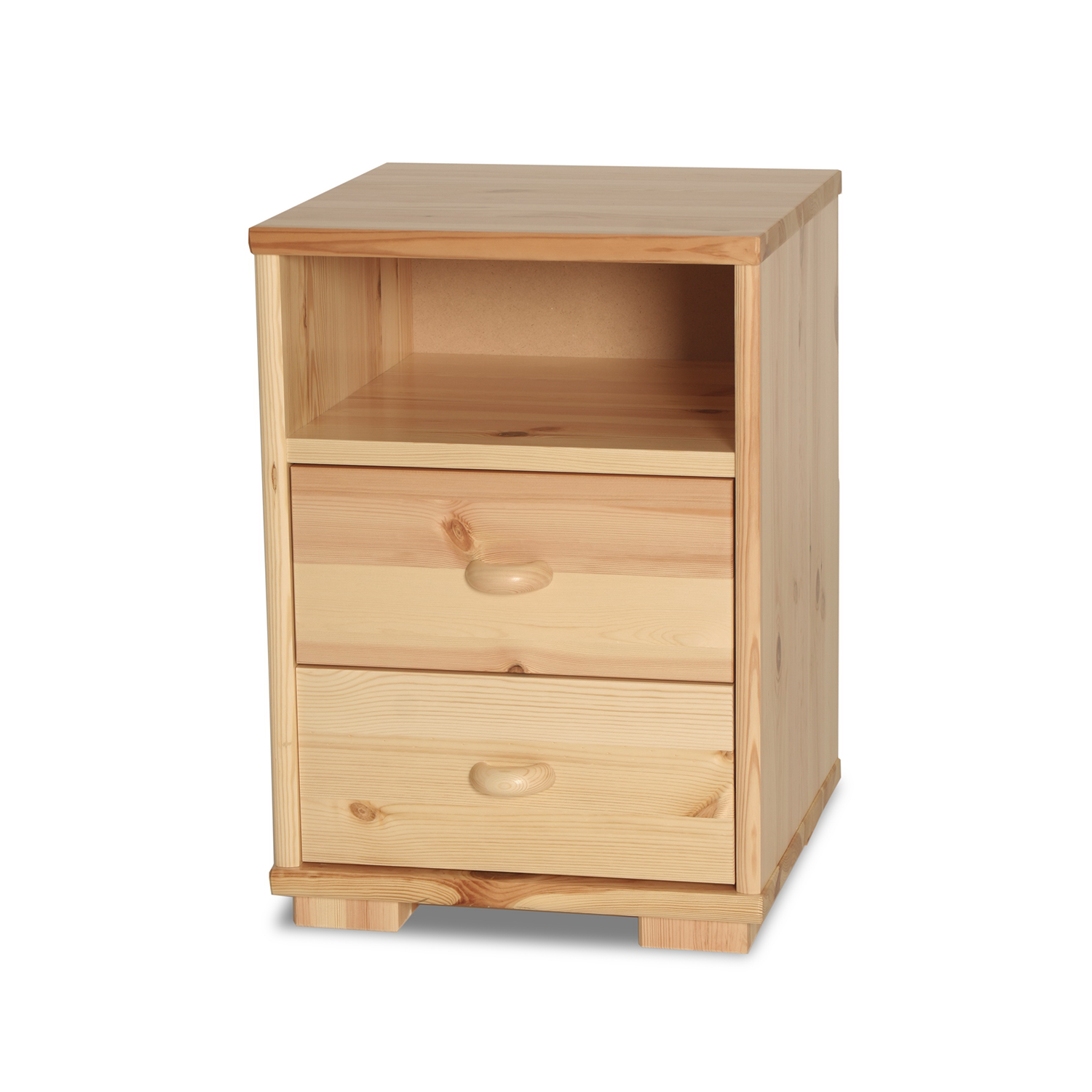 Vanessa éjjeliszekrény 2 fiókos polcos